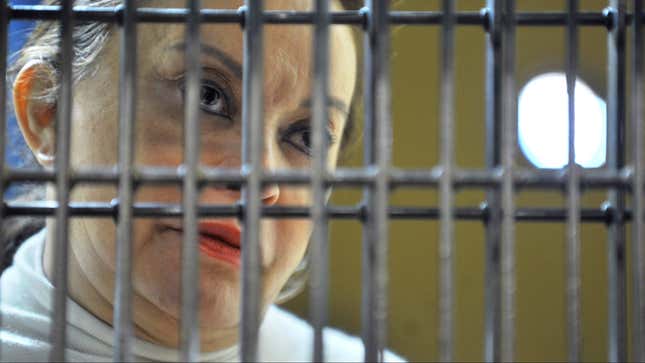 Elba Esther Gordillo in jail
