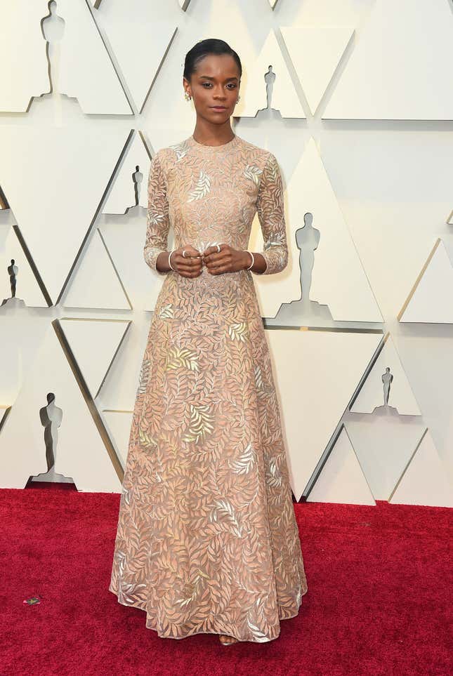 Letitia Wright.