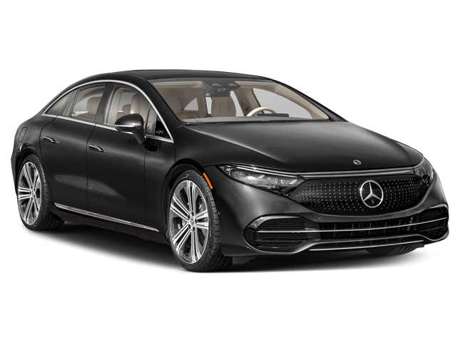 Mercedes-Benz EQS / EQS 450+ Sedan 2023. Front 3⁄4, Facing to the Right