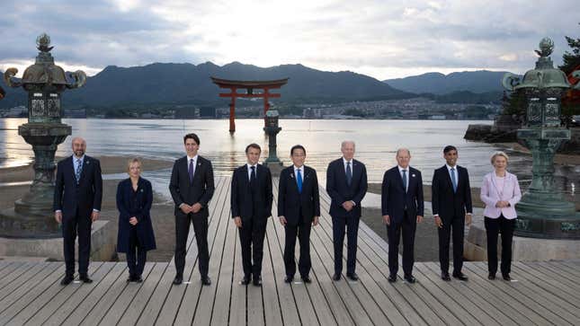 Leaders from seven nations discussed AI "guardrails" at the G7 summit