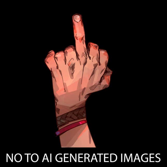 Image for article titled Some Of My Favorite Images From ArtStation's AI Protests
