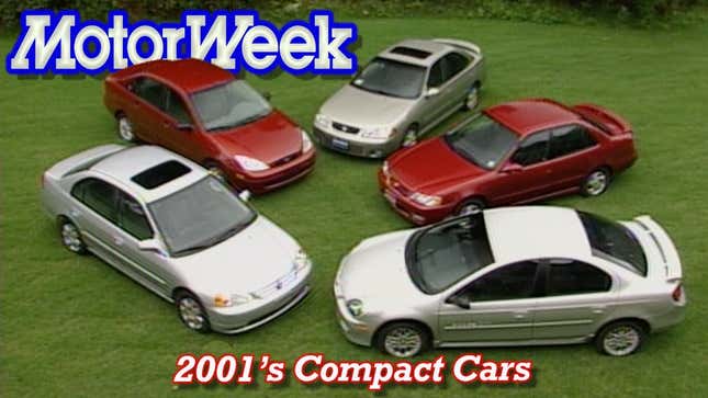 Image for article titled Here&#39;s What MotorWeek Thought Of Compact Sedans Back In 2000