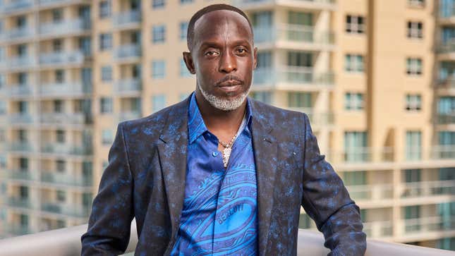 Michael K. Williams is seen in his award show look for the 27th Annual Screen Actors Guild Awards on March 31, 2021 in Miami, Florida.