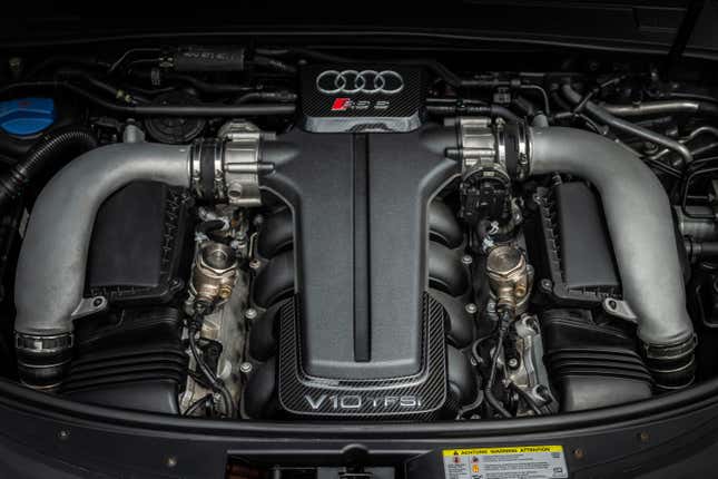 Image for article titled Celebrating 20 Years of Audi RS6 Wagons by Driving Every Generation