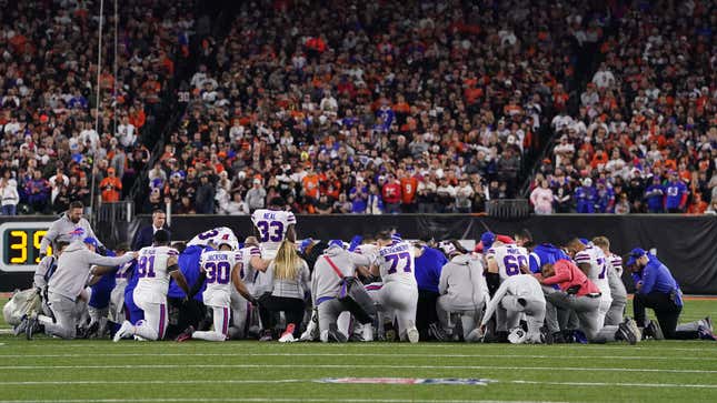 Buffalo Bills player Damar Hamlin hits Capitol Hill to tout CPR, AEDs