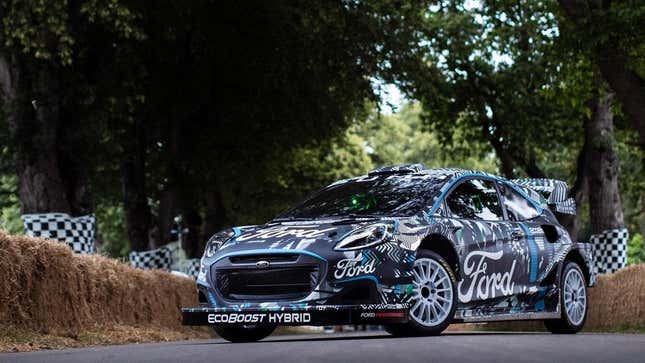Image for article titled Ford&#39;s New Hybrid Rally Car Is A Puma