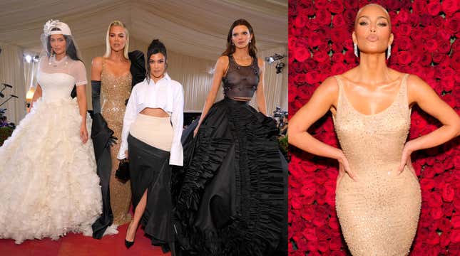 Image for article titled The Kardashians Did the Met Gala and Only Kim Nailed It