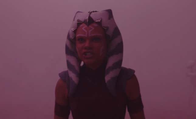 Ariana Greenblatt as animated age Ahsoka.