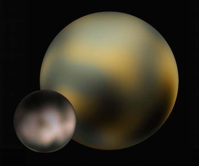 Pluto before