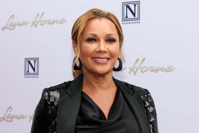 Vanessa Williams attends the Nederlander Organization’s unveiling of Broadway’s new Lena Horne Theatre on November 01, 2022 in New York City.
