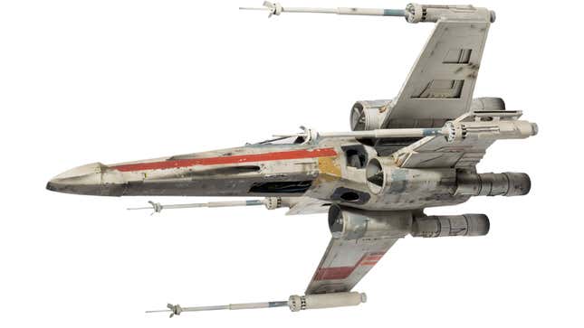 Image for article titled Legendary Lost Star Wars X-Wing Model Going Up for Auction