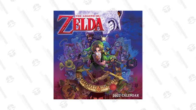 The Legend of Zelda 2022 Calendar is shown.