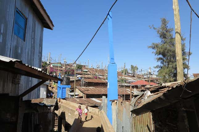 Image for article titled A Kenyan nonprofit’s innovative aerial water system just won it the world’s largest humanitarian prize