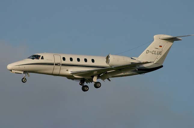 A Cessna 650 Citation III, like Prince’s