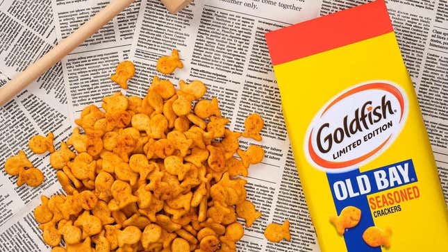 Image for article titled Of Course These Goldfish Crackers Taste Good
