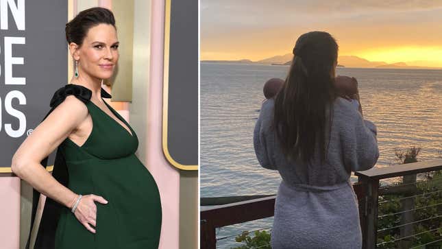 Image for article titled Hilary Swank Gives Birth to Twins at 48, and I’m Emotional