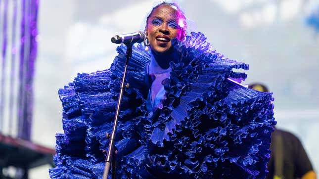 Lauryn Hill performs onstage during day 1 of the 2023 ESSENCE Festival Of Culture™ at Caesars Superdome on June 30, 2023 in New Orleans, Louisiana. 