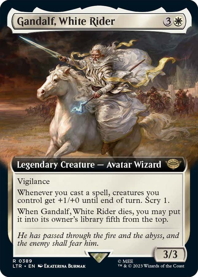 Image for article titled Magic: The Gathering's Lord of the Rings Set Is Full of Precious Art