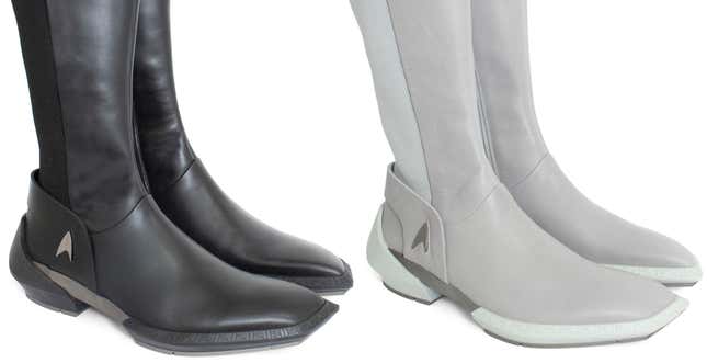 Image for article titled Star Trek: Strange New Worlds&#39; Fashionable Starfleet Boots Are Going on Sale