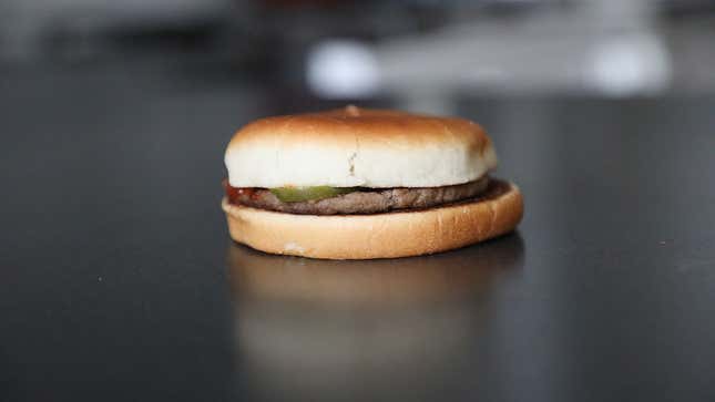 Image for article titled Look What Happens When You Leave A McDonald’s Hamburger Out On A Counter For A Year