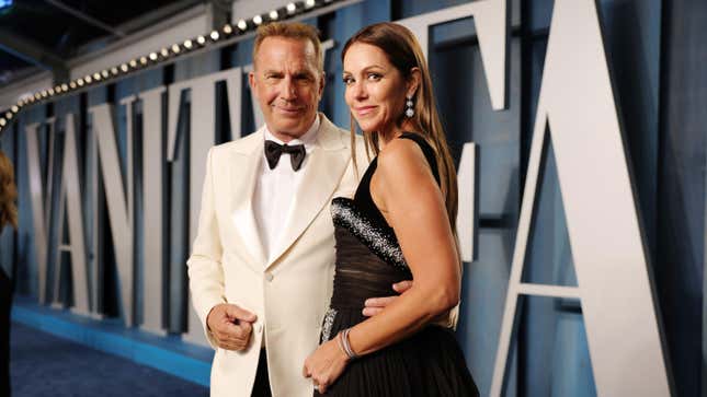 Image for article titled Kevin Costner ‘Stunned’ by Divorce Filing, Denies Cheating Allegations