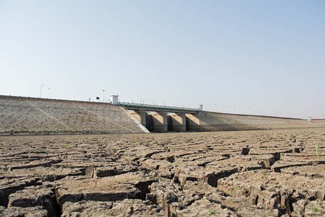 India dam reservoir iPhone