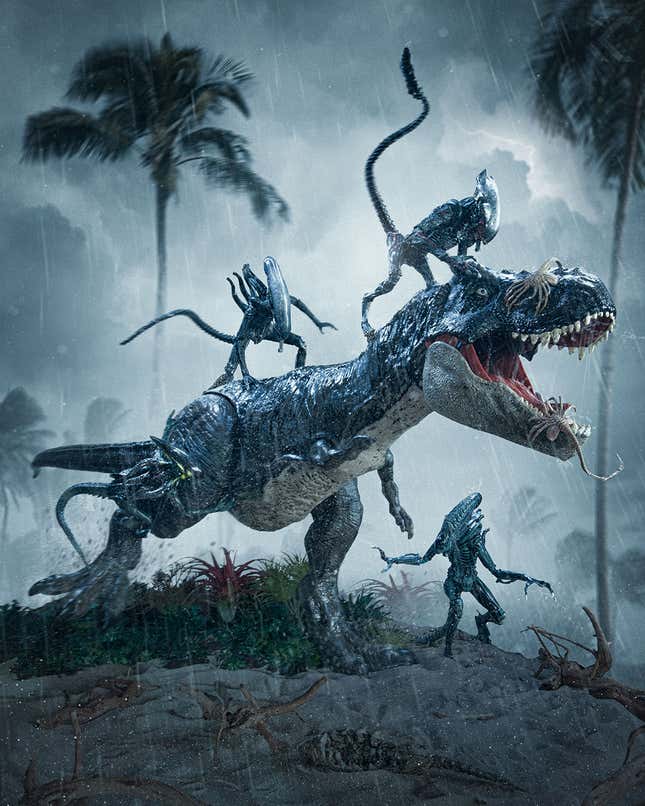 Image for article titled These Toy Mash-Up Photos Are Freaking Rad