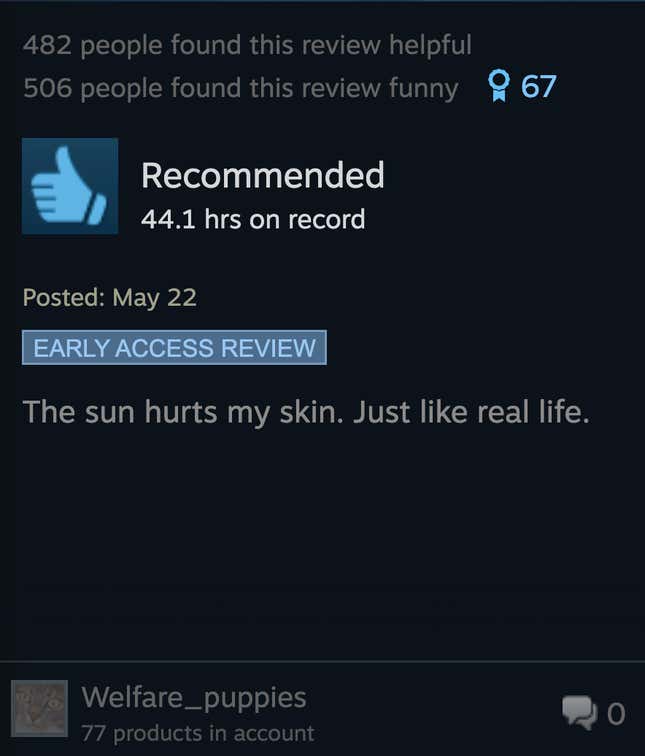 Image for article titled V Rising, As Told By Steam Reviews