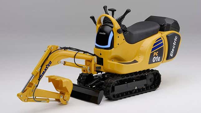 Image for article titled The World&#39;s Cutest Micro Excavator Is Going Electric Thanks To Honda&#39;s Swappable Batteries