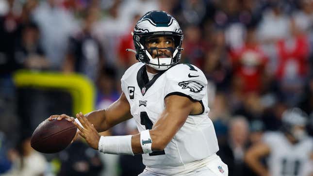 Jalen Hurts did just enough to get the Eagles a win in Week 1.
