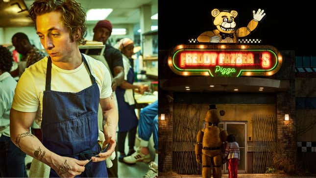 The Bear season 1 press image, Five Nights At Freddy's teaser image