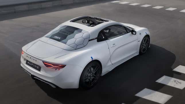 Image for article titled The Alpine A110 E-Ternité Teases the Possibility of an EV From Alpine