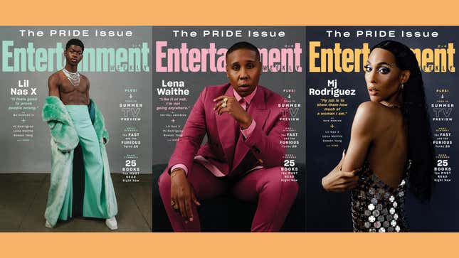 Lil Nas X, Lena Waithe, Mj Rodriguez for Entertainment Weekly