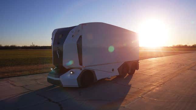 Image for article titled &#39;Remote Pod Operator&#39; Would Solve One Of The Biggest Problems With Autonomous Last Mile Deliveries