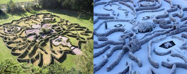 Image for article titled Photos: The world’s most impressive outdoor mazes and labyrinths