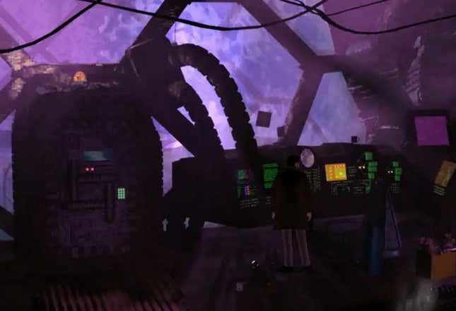 A screenshot of the Westwood Studios' version of Blade Runner.