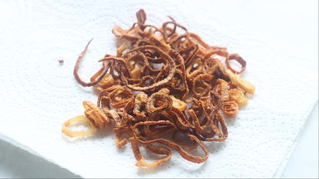 Image for article titled How to Make Crispy Shallots in Your Air Fryer