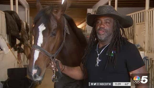 Image for article titled ‘Black Lives Matter’ Horse Dies Mysteriously During Standard Procedure