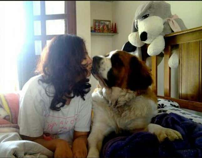 Hitesha Deshpande and Zuzu.