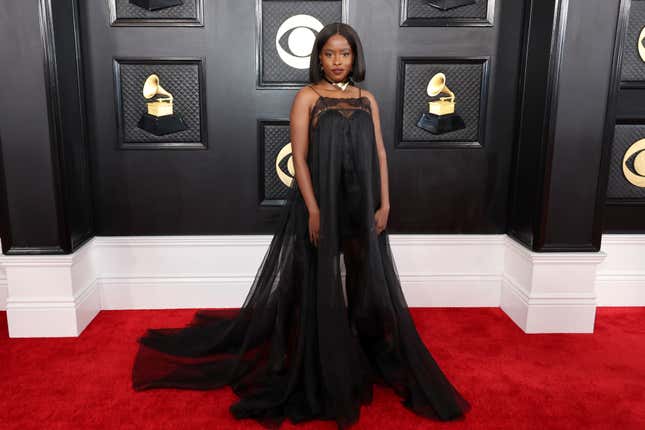 LOS ANGELES, CALIFORNIA - FEBRUARY 05:  Amanda Gorman attends the 65th GRAMMY Awards on February 05, 2023 in Los Angeles, California.