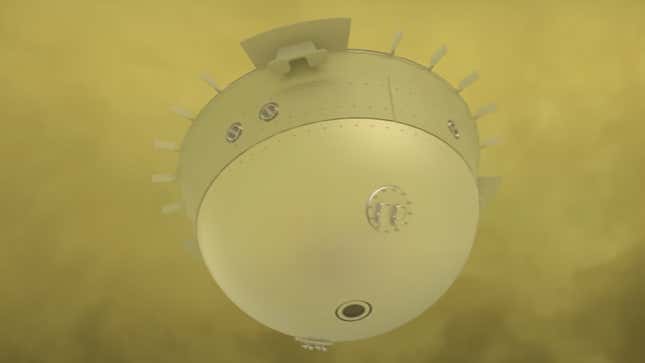 Imagen para el artículo titulado Así será el viaje de la sonda DAVINCI por la infernal atmósfera de Venus