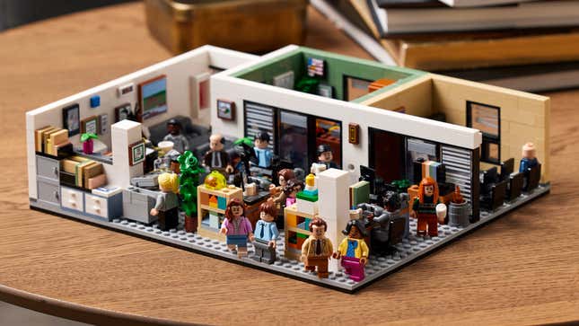 Das Lego The Office-Set Mit 15 Minifiguren, Die Auf Charakteren In Der Tv-Serie Basieren.