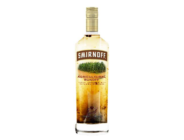 Image for article titled Smirnoff Unveils New Vodka Infused With Agricultural Runoff
