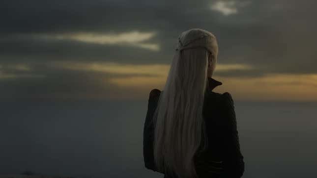 Rhaenyra Targaryen looks to the sea