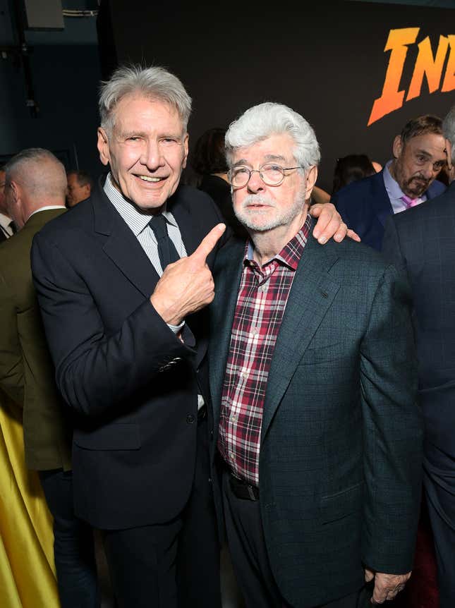 Image for article titled Childhood Nostalgia Comes to Life in These Indiana Jones and the Dial of Destiny Premiere Pics