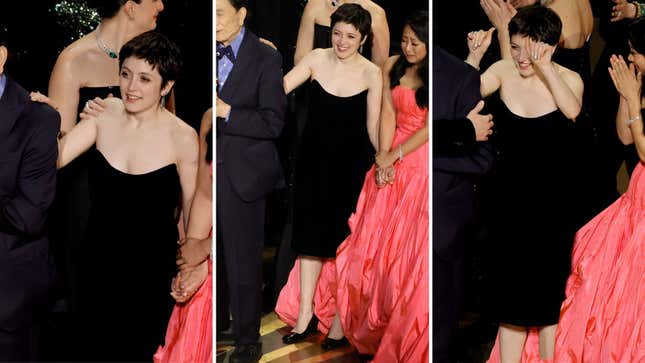 Image for article titled How Tallie Medel of ‘EEAAO’ Found Their Vintage Oscars Look in Only Two Weeks