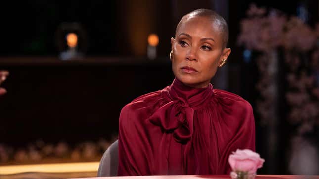Image for article titled Jada Pinkett Smith Opens Up About Alopecia, Oscars Slap in New Red Table Talk Episode