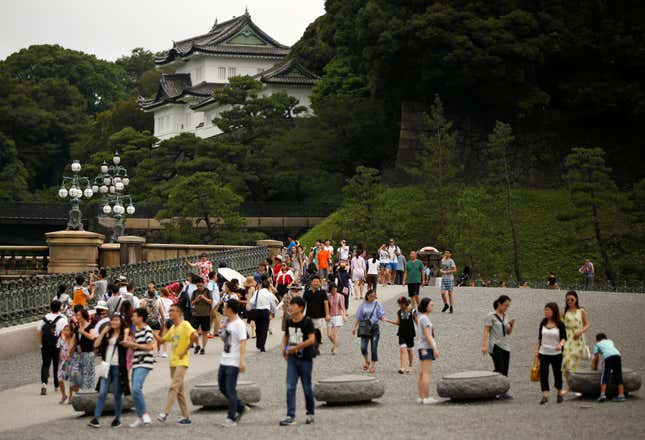Tokyo Imperial Palace 2022 Olympic marathon route