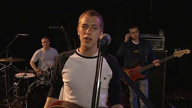 Coldplay in Amsterdam, June 2000
