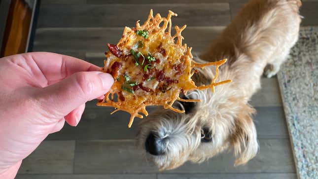 Image for article titled You Should Fry Stuff In Your Cheese Crisps